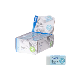 Bantex ยางลบ ยางลบดินสอ ยางลบข้อสอบ ลบสะอาด อุปกรณ์การเรียน อุปกรณ์สำนักงาน Eraser