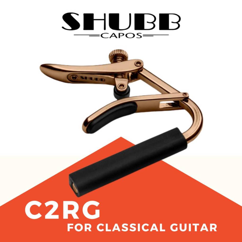 คาโป้ Shubb C2 For Nylon Strings Guitar มีให้เลือกหลายสี - รูปที่ 3