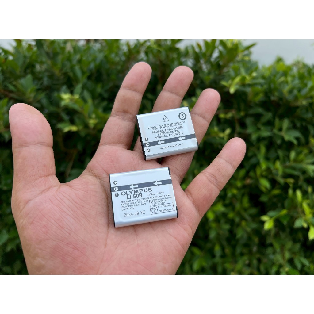 แบตกล้อง OLYMPUS Li-50B สามารถใช้ร่วมกับแบต D-LI92 / CASIO NP-150 / PANASONIC VW-VBX090 VW-VBX090 RI