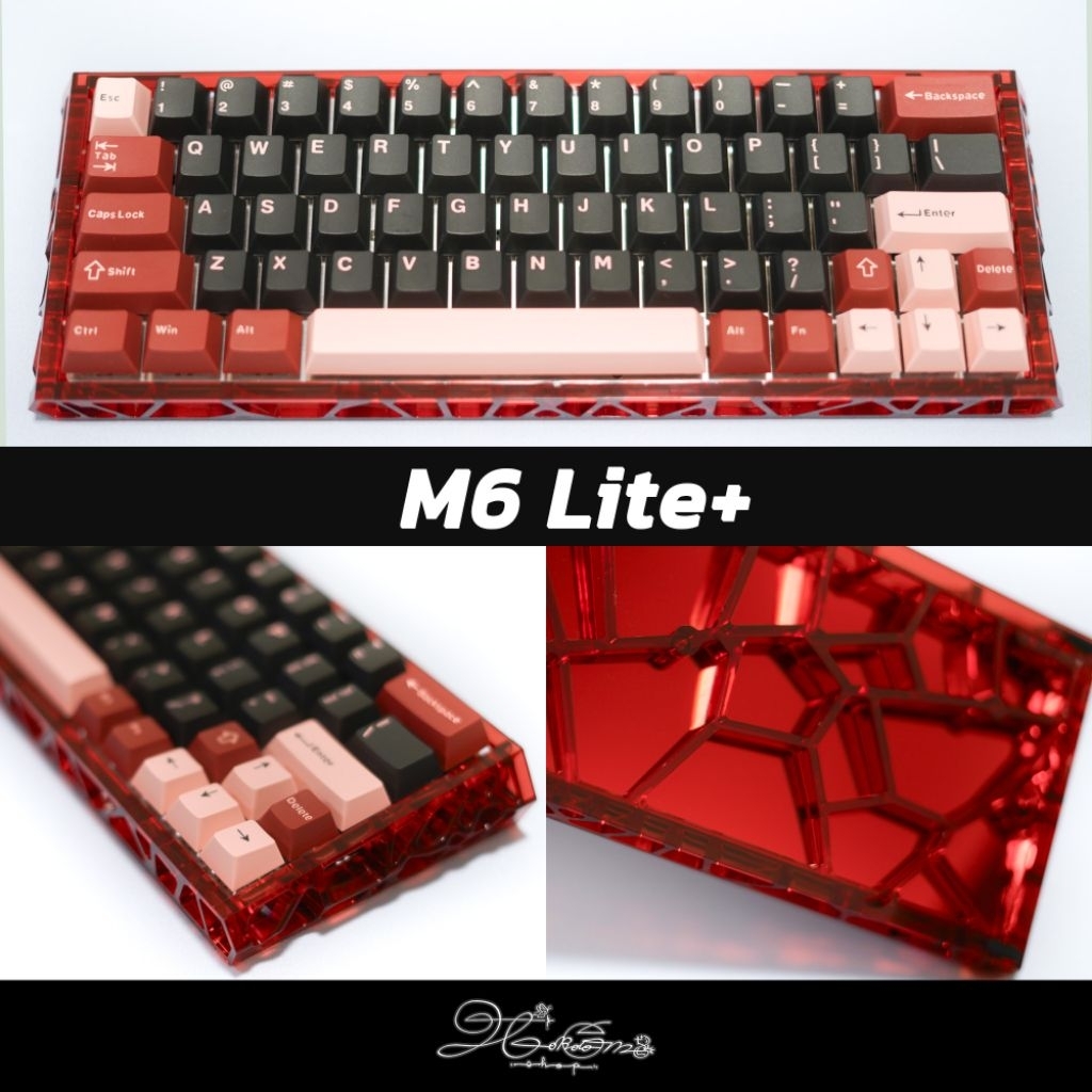 M6 Lite+  keyboard (skyline v.3 switch) (64 keys) พร้อมใช้งาน