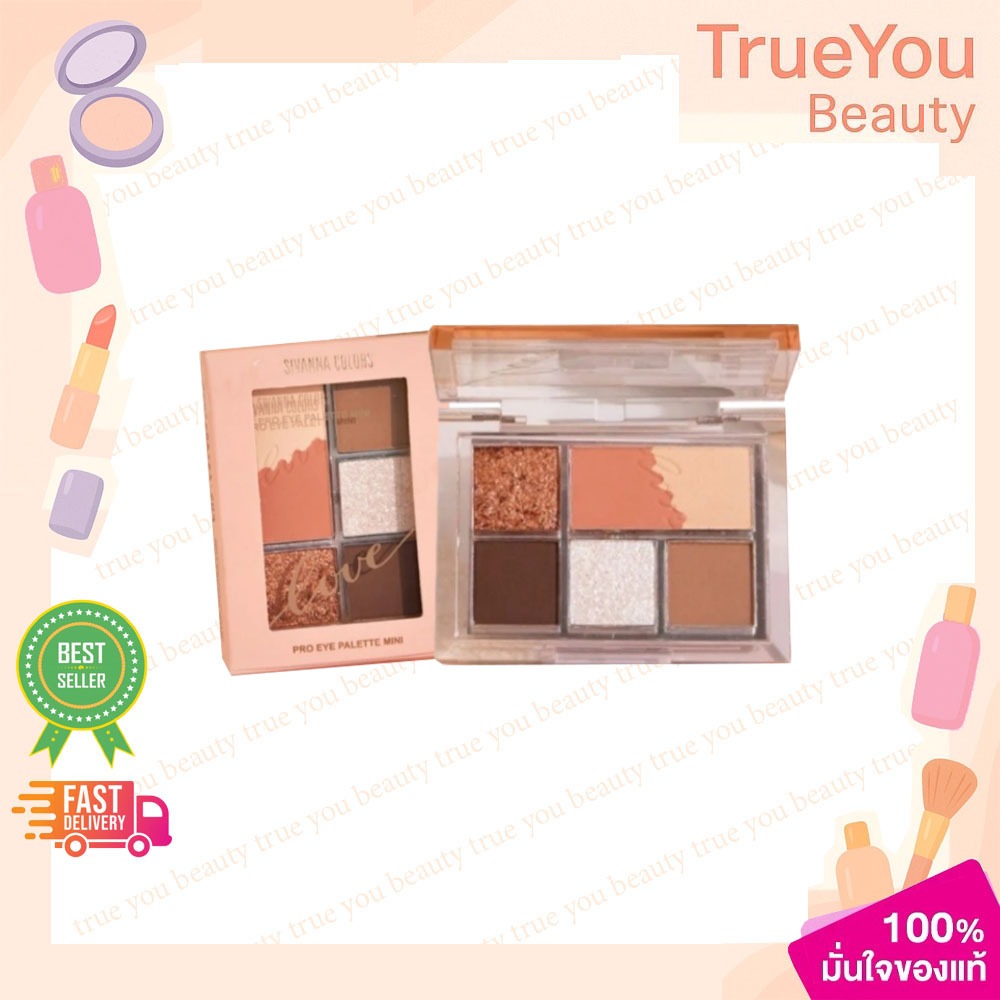 Sivanna Colors Pro Eye Palette Mini HF154 ซีเวนน่า คัลเลอร์ส โปร อาย พาเลทท์ มินิ อายแชโดว์