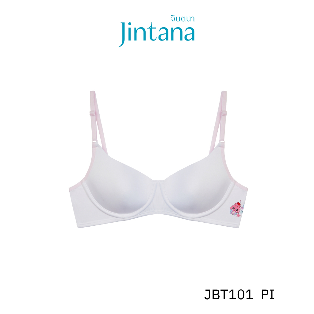 Jintana เสื้อชั้นในวัยรุ่น รุ่น Fresh รหัส JBT101 บราเสริมโครงอ่อน ใส่กระชับ เสื้อในเสริมโครงอ่อน นุ่มสบา