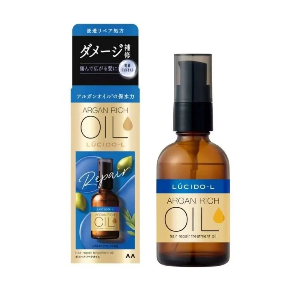 LUCIDO-L Argan Oil Hair Treatment Oil ลูซิโด-แอล ทรีทเมนท์ออยล์บำรุงผม ขนาด 60ml