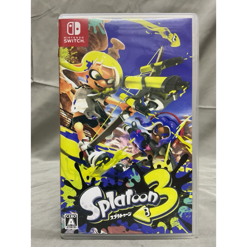 ตลับแท้ [Nintendo Switch] Splatoon 3 (Japan) (EN : Unsupport) (HAC-AV5JA)