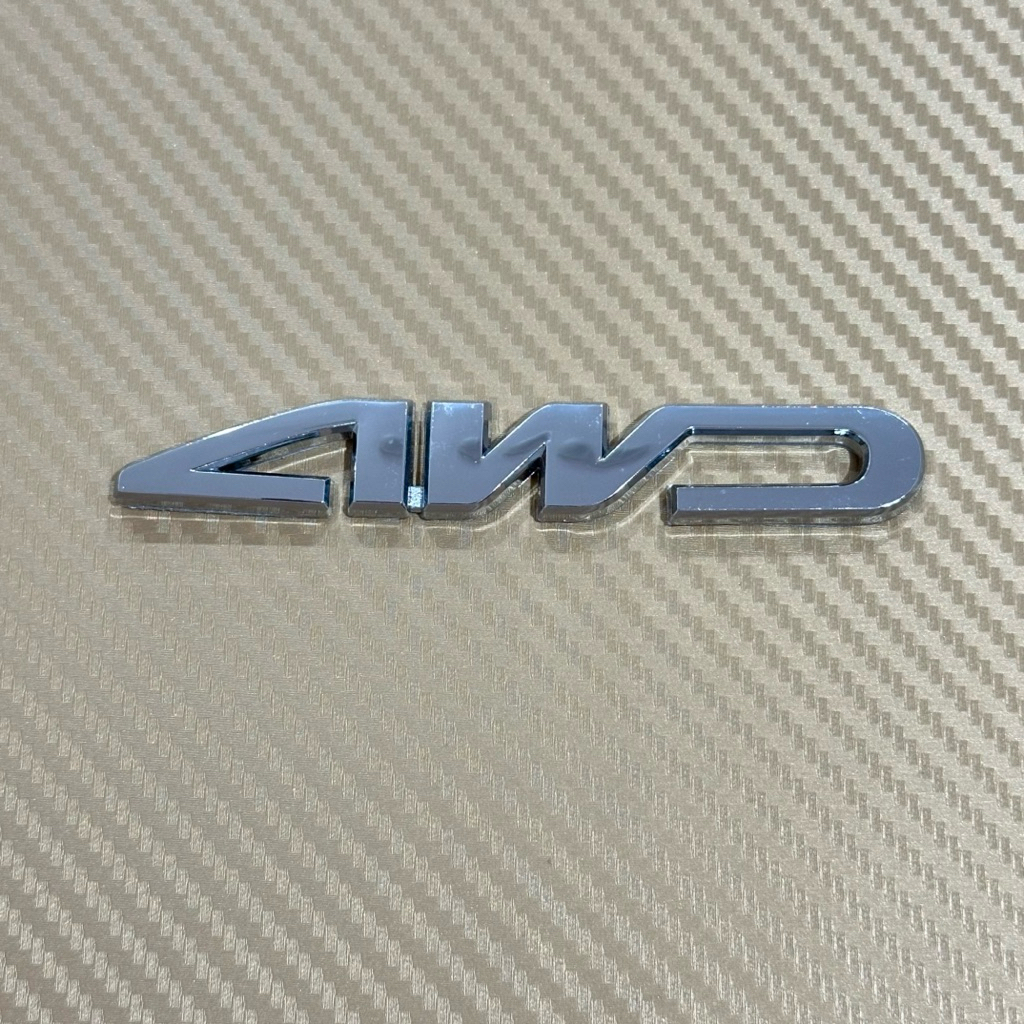 โลโก้ AWD ขนาด 1.5 x 10.5 cm ราคาต่อชิ้น