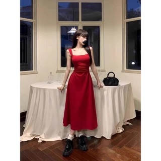 เดรสสีขาว งานแต่ง ชุดน่ารักสไตล์เกาหลี เจ้าหญิง ชุดราตรี ผู้หญิง แฟชั่น เดรสน่ารัก ไปทะเล