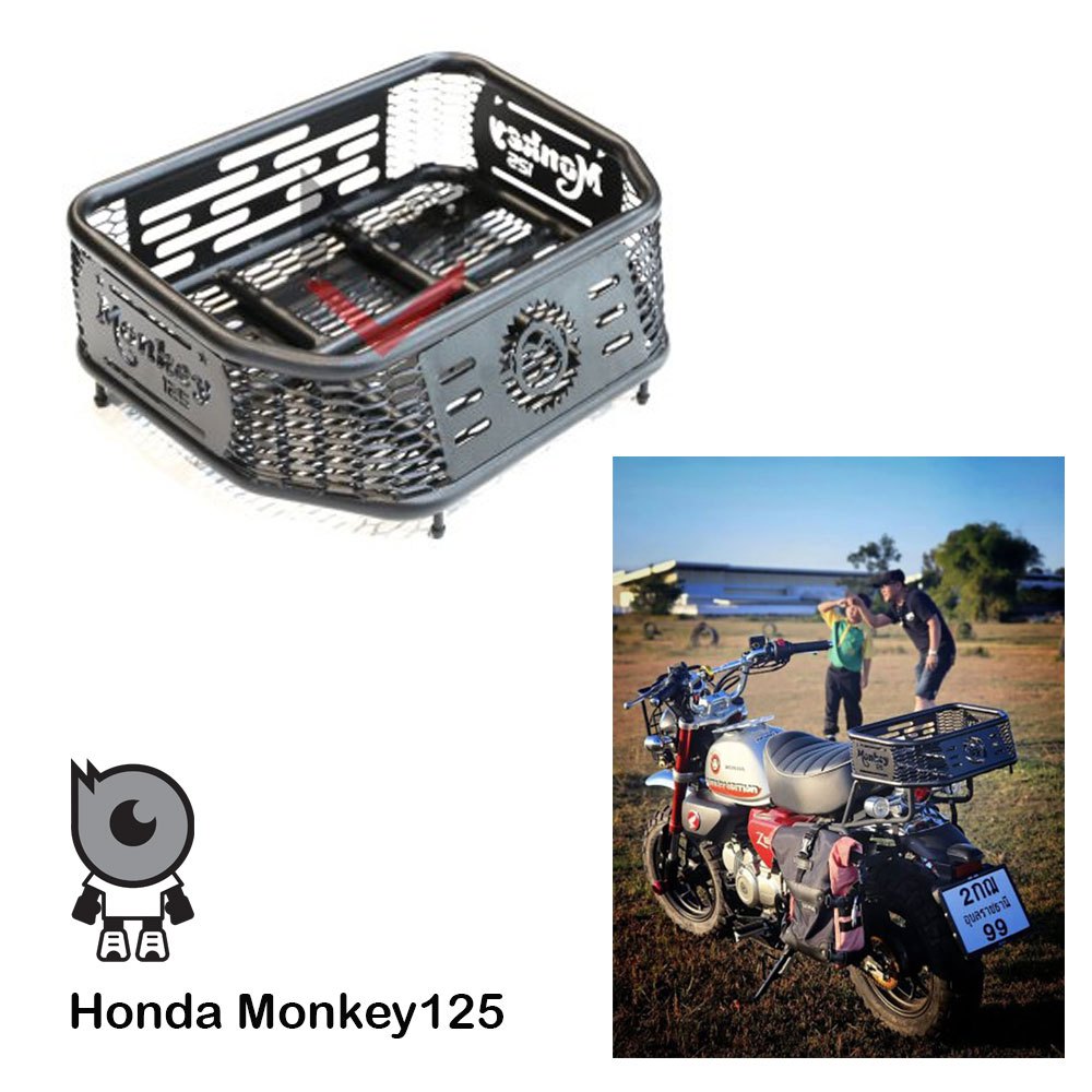 Motion J ตะกร้าหลังสำหรับ Honda Monkey125