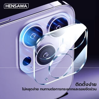 HENSAWA Lens Camera For iphone 17 17Air 16 pro max 16plus 15 plus 14 13 13pro 13 13 mini 12 pro 11 ฟิล์มกระจก เลนส์กล้อง