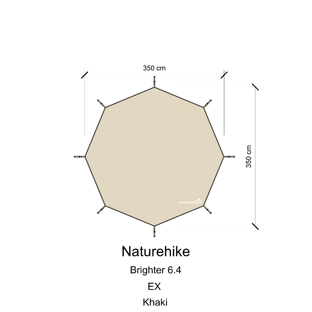 Brighten 6.4 กราวชีท ตรงรุ่น เสริมยื่นหน้า