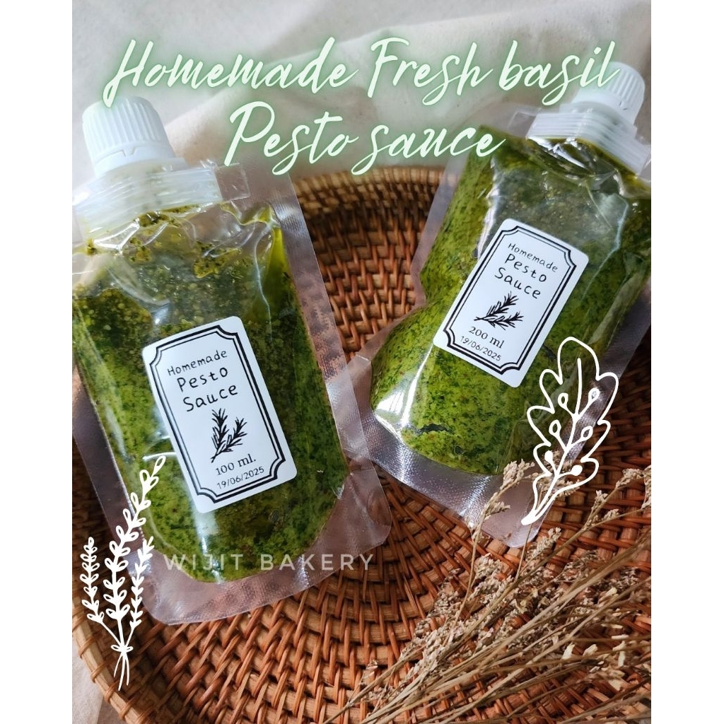 Homemade pesto sauce ซอสเพสโต้ เพสโต้โฮมเมด