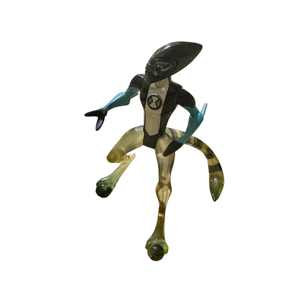 Ben 10 Alien Collection Battle Version XLR8 4" Figure W/Mask ( loose ) #เบ็นเท็น