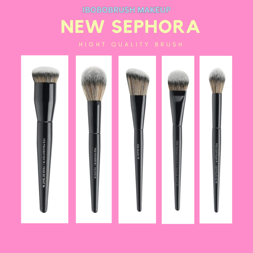 New Sephora แปรงต่งหน้า ปัดแป้ง บรัชออน ลงรองพื้น คอนทัวร์ ปัดแก้ม