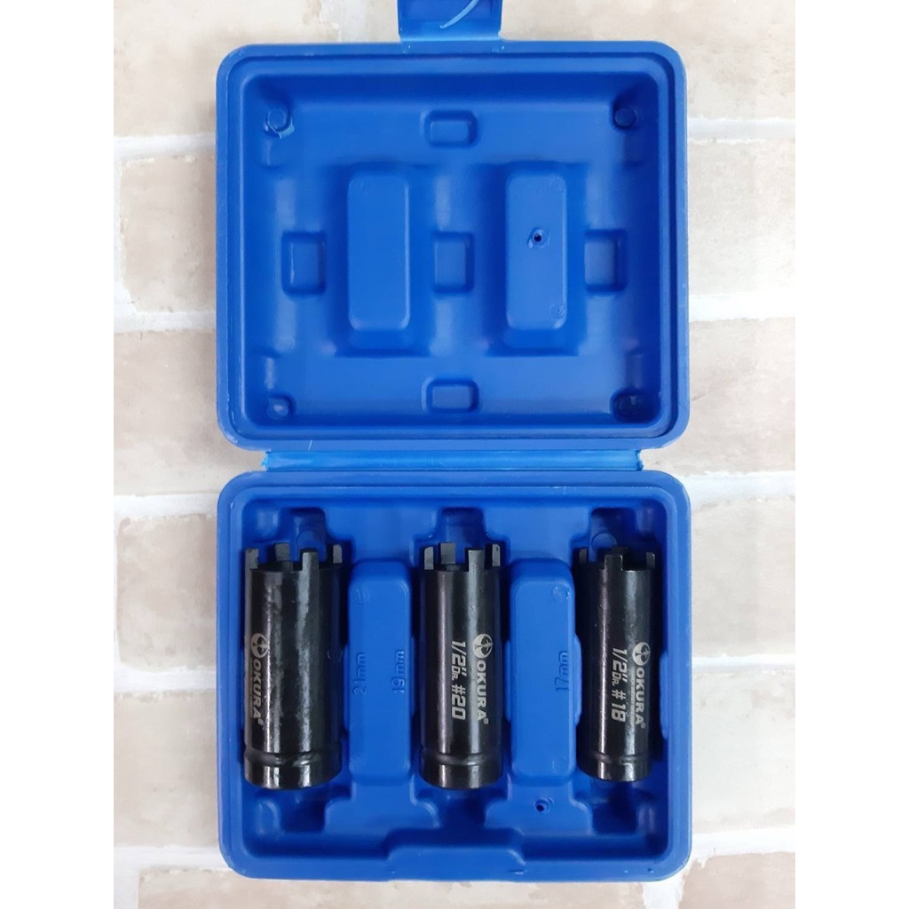 OKURAลูกบล็อกเขี้ยว แบบ4เขี้ยว ใช้ถอดคลัช