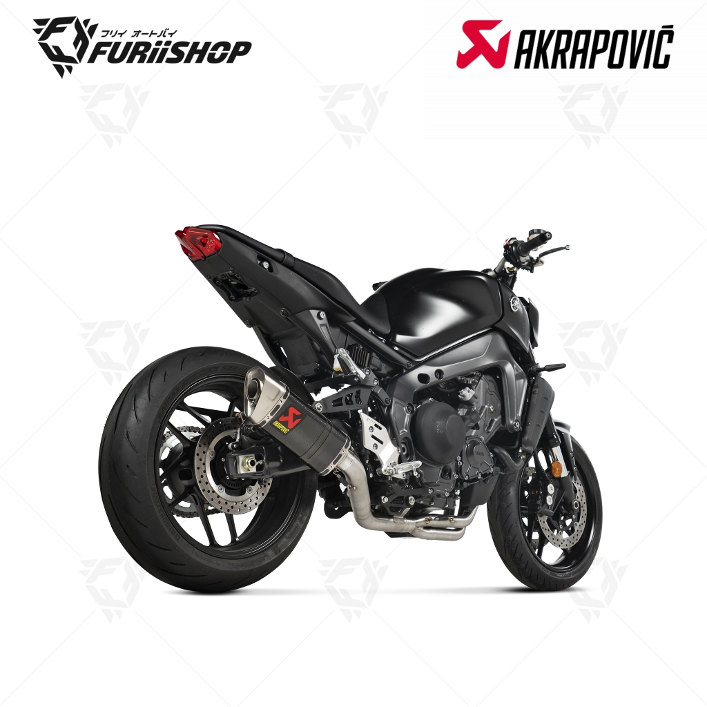 ท่อสูตร/ท่อแต่ง/ท่อไอเสีย Akrapovic Carbon : for Yamaha MT09/FZ09 2021-2022 All New!!