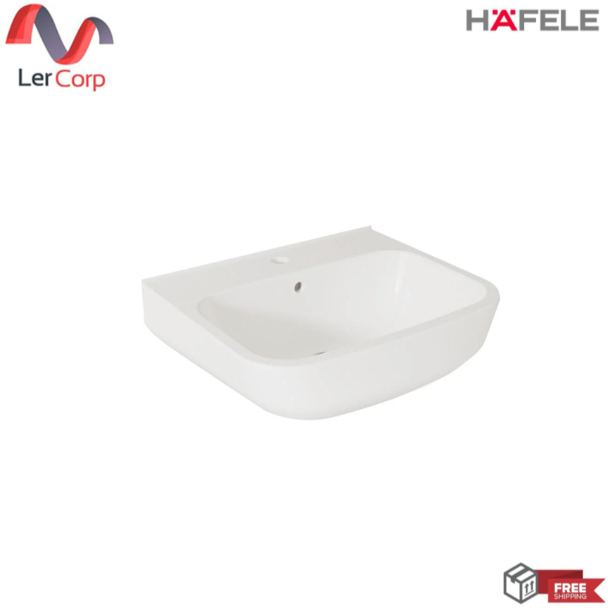 (Hafele) อ่างล้างหน้าเซรามิคแบบแขวน รุ่น PRIOCY II (495.60.888)