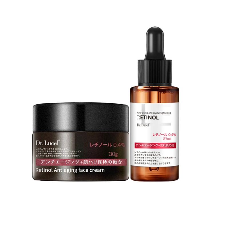 DR.Lucel 0.4% Retinol Anti-Aging Moisturizer 30g + เซรั่ม 37ml
