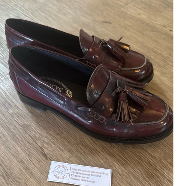 รองเท้า Tod’s loafer ไซส์37 ของแท้ 100%