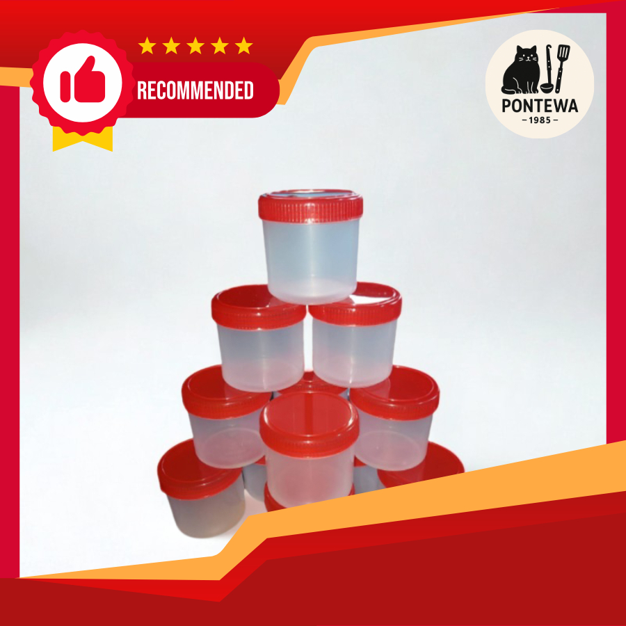 [1402] กระปุกกะปิ กระปุกพลาสติก 230 มล. (12 ชิ้น) ราคา 50 บาท