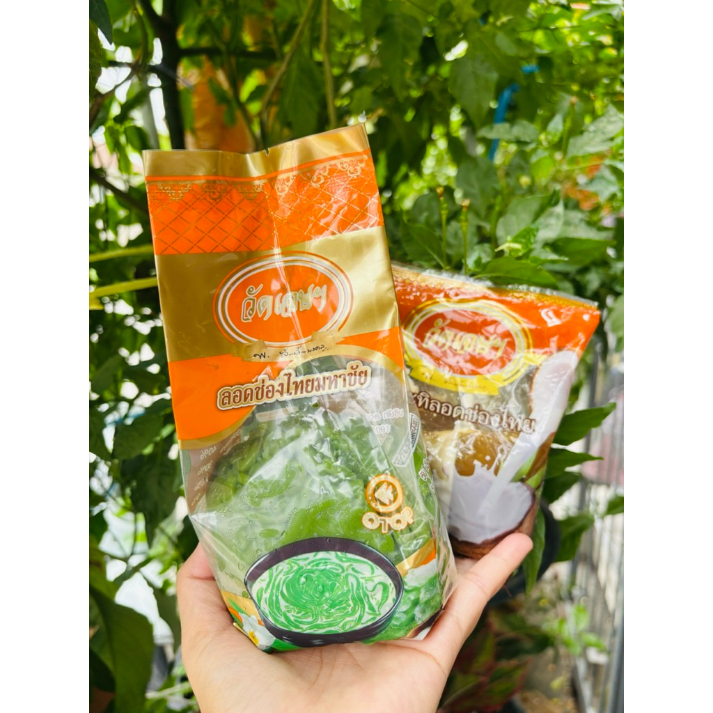 🍀🎄📍(ส่งด่วนเท่านั้น)📍ลอดช่องวัดเจษ ขนาด 400g.