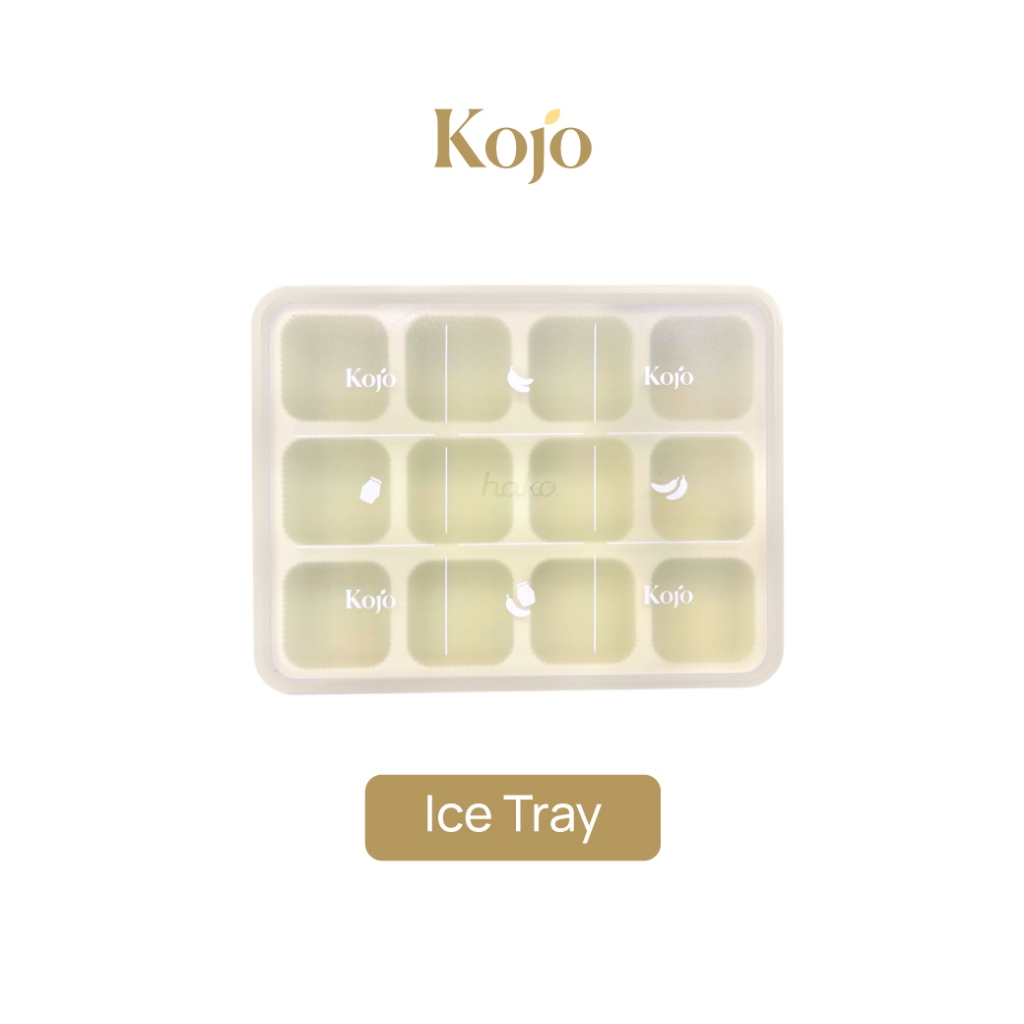 Kojo x Hako Ice tray ถาดทำน้ำแข็งซิลิโคน 12 ก้อน