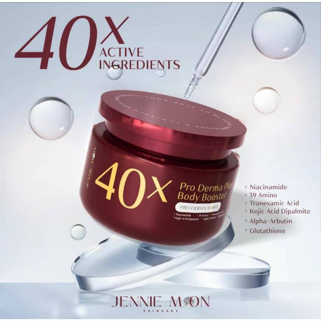 40X JENNIE MOON Pro derma Plus บูสเตอร์บำรุงผิวกาย 250 กรัม
