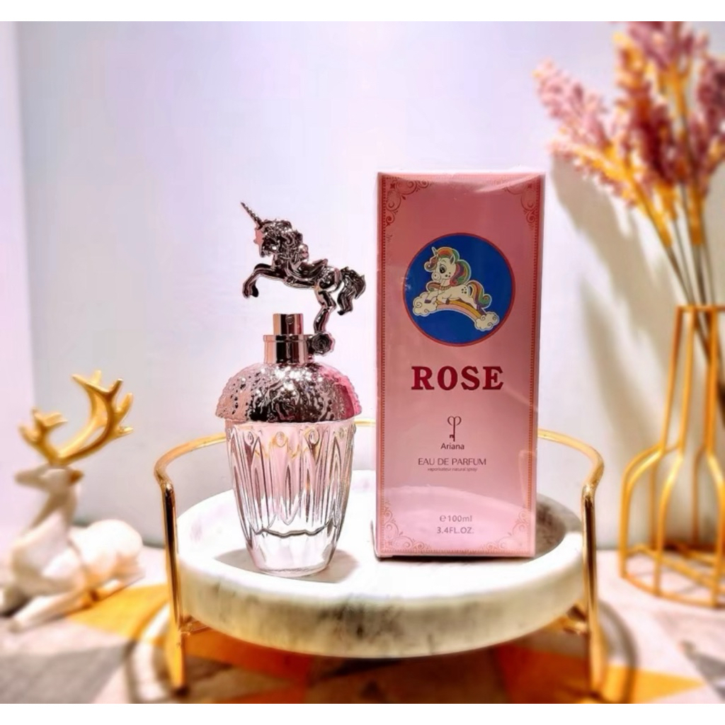 น้ำหอมกลิ่นROSE ariana (เเอนนา โรส)⚡️ส่งไว🚚ส่งของทุกวัน100ml.