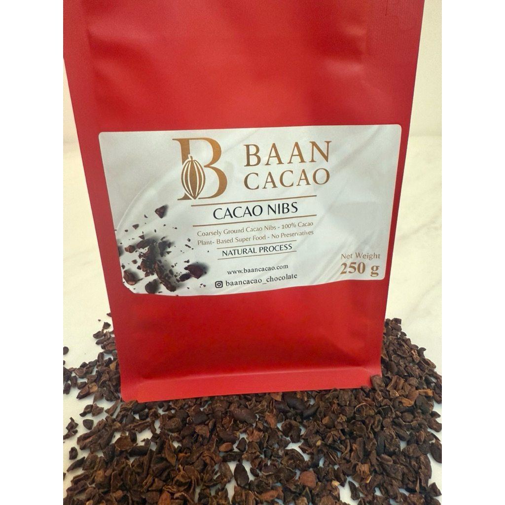 Premium Cacao Nibs (Chanthanburi) 250g