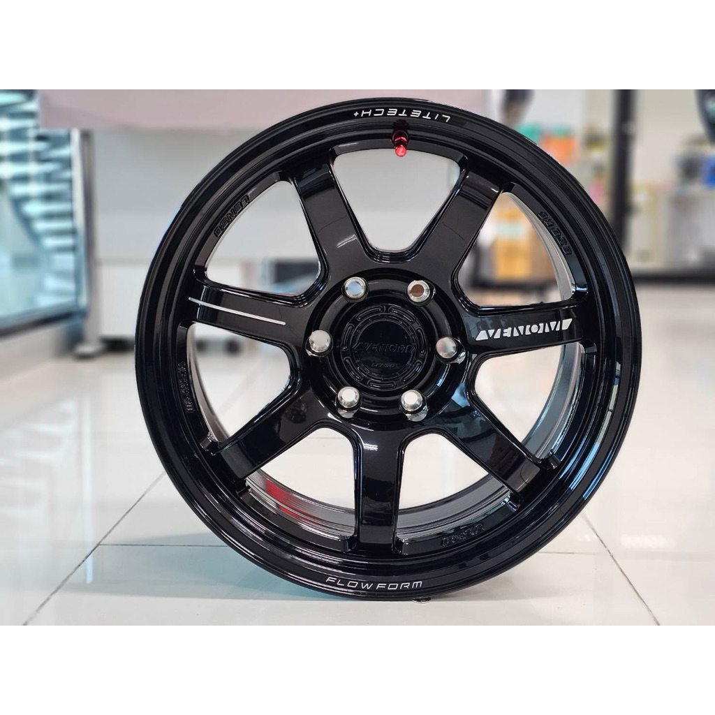 ล้อแม็กใหม่ FlowForming Lenso VT7 LITETECH+ 6รู139 ดำเงา ET15 9-20นิ้ว