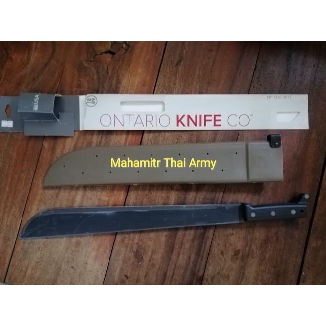 มีดสปาต้า ONTARIO U.S. 18 นิ้ว แบบสันมีดเรียบ (ของใหม่)
