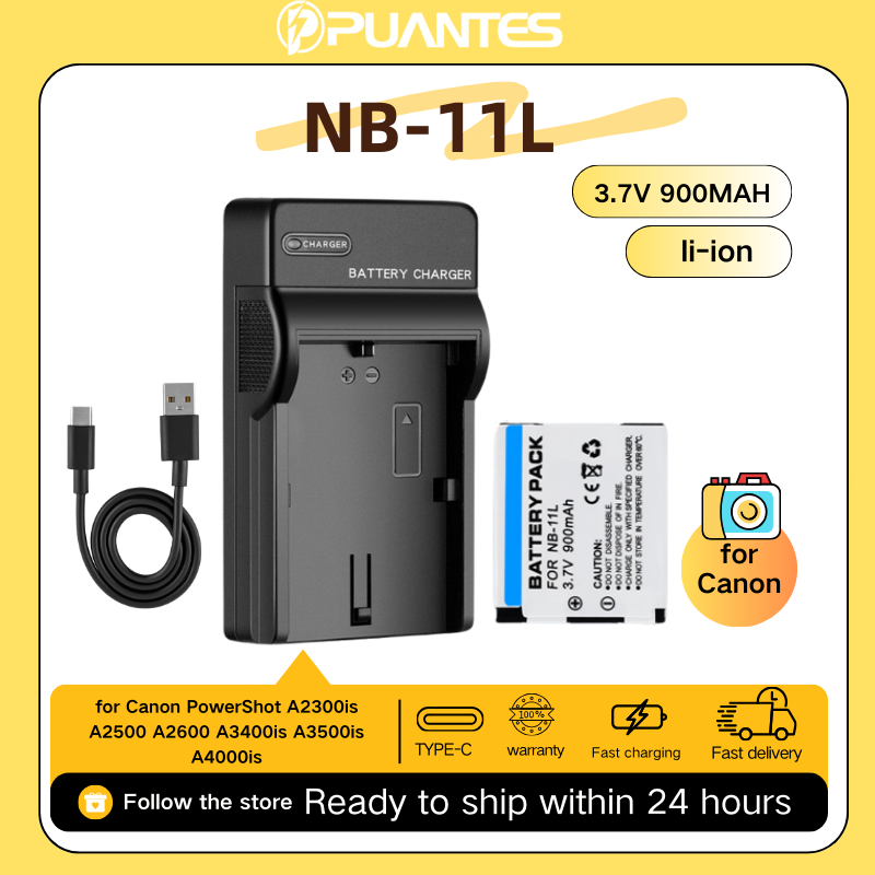 NB-11L กล้อง Canon IXUS 125 145 155 170 175 240 245 265 275 285 HS IS แบตเตอรี่ A4000 2500 2600 3400