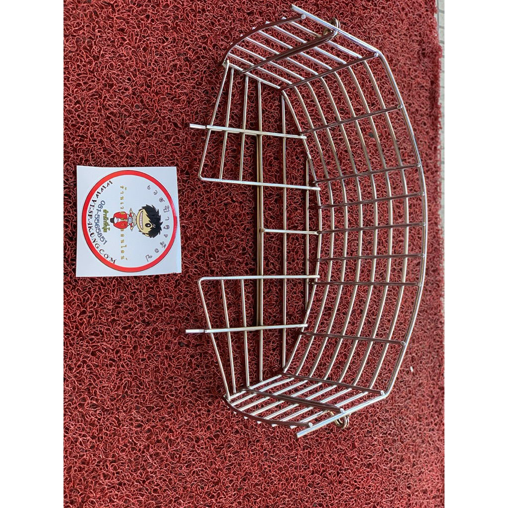 ตระกร้าชุบโครเมี่ยม สำหรับ เวสป้า64 Super Sprint Ss GS - รูปที่ 5