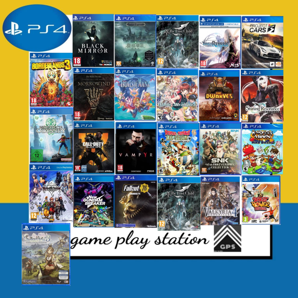 ps4 เกม sale สินค้ามือหนึ่ง ราคาถูก new games