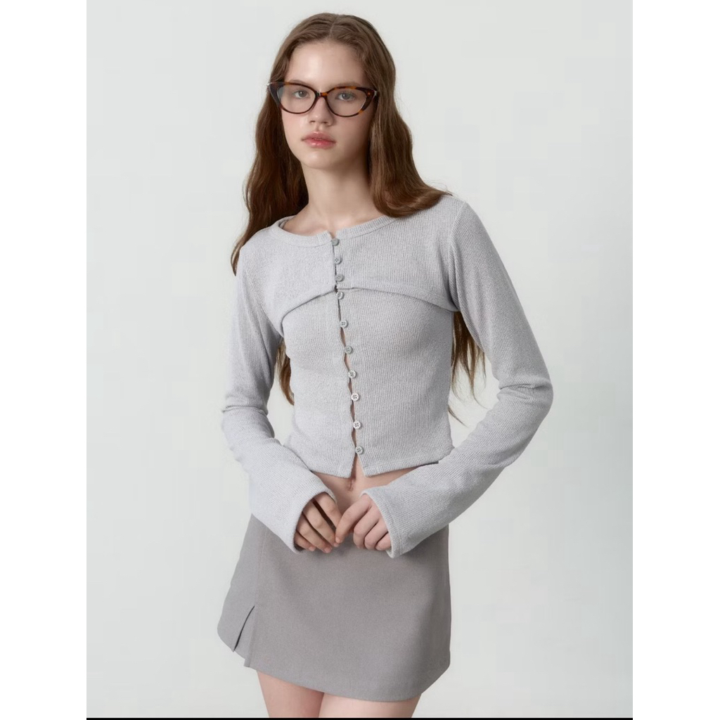 ส่งต่อ GIGAL AMY TOP SET CARDIGAN TANK