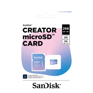 [ของแท้] เมมโมรี่การ์ด SanDisk Micro SDXC Creator Series 128GB-256GB by Banana IT