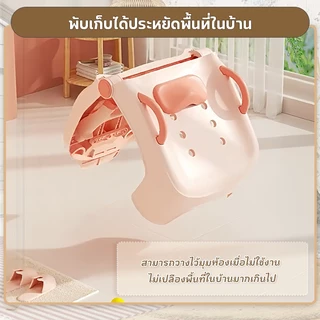 เตียงสระผมเด็ก ตียงสระผม พับเก็บได้ เก้าอี้สระผมเด็ก เก้าอี้สระผมสำหรับทารก เพื่อความสะดวกสะบาย