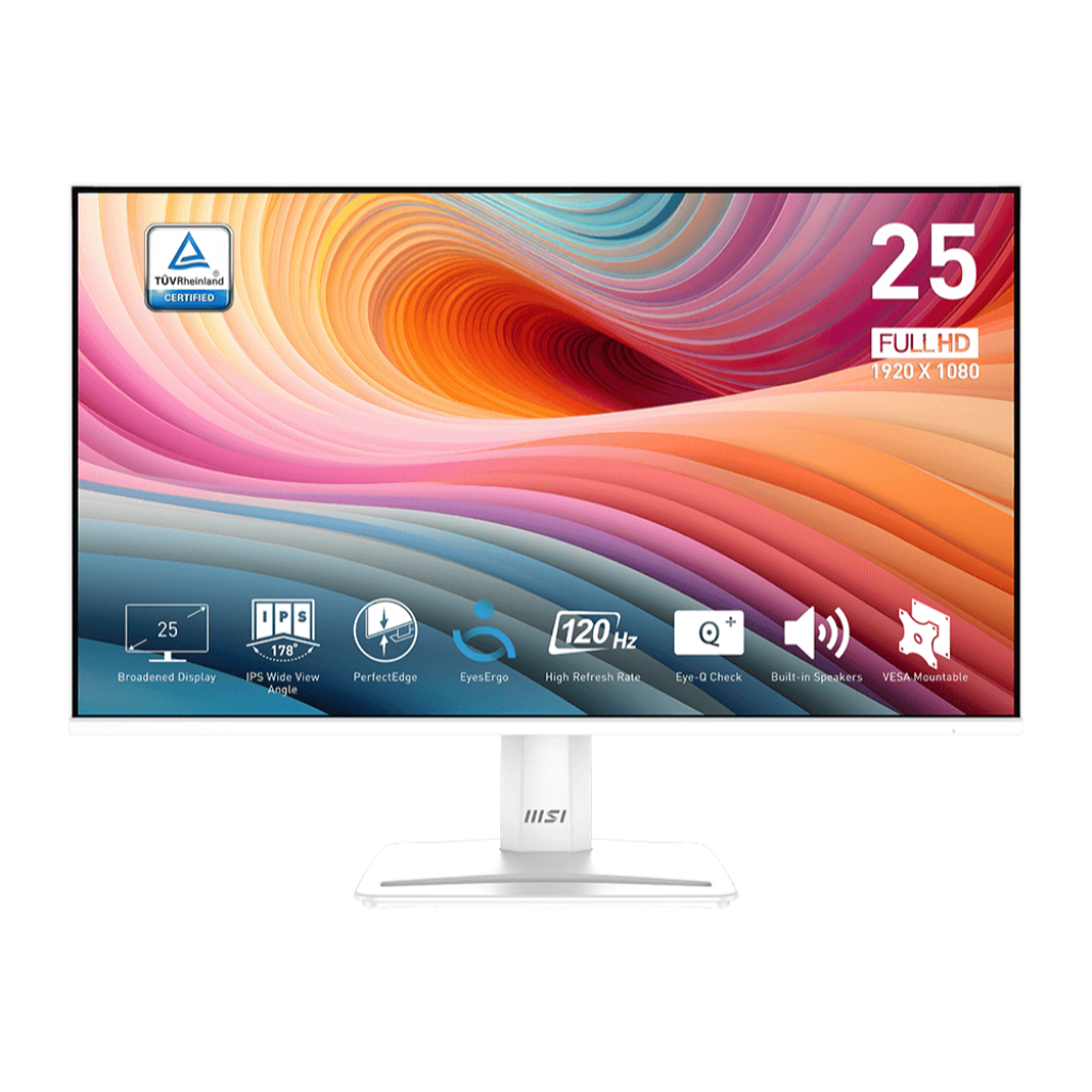 MONITOR (จอมอนิเตอร์) MSI PRO MP251W E2 - 24.5 INCH IPS FHD 120Hz ADAPTIVE SYNC