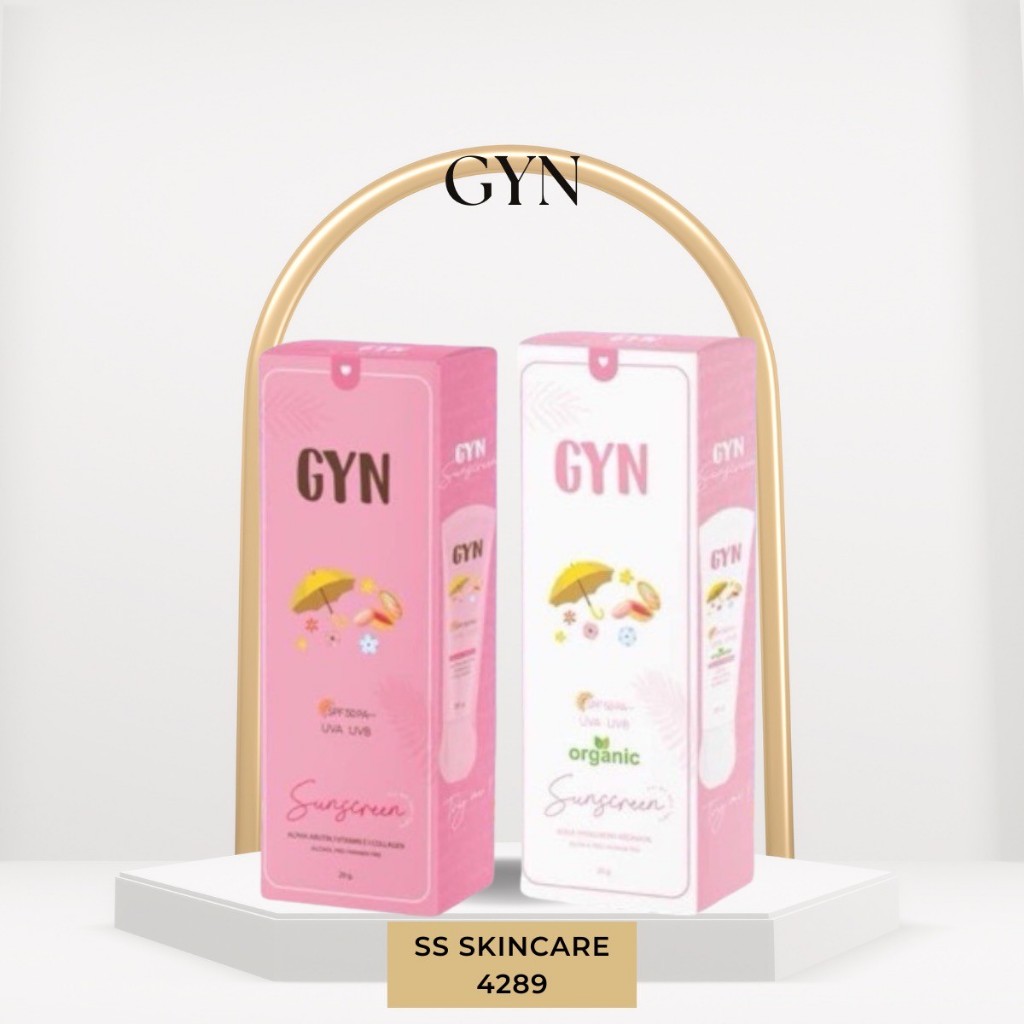Gyn (จิณ) GYN SUNSCREEN จิณ ครีม ซันสกรีน SPF50PA+++ หน้าเงา โทนอัพ รองพื้น