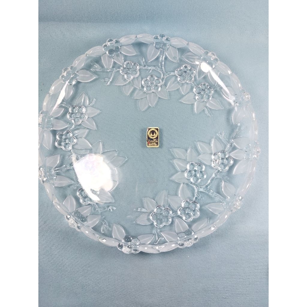 Walther Glas จานแก้วคริสตัล