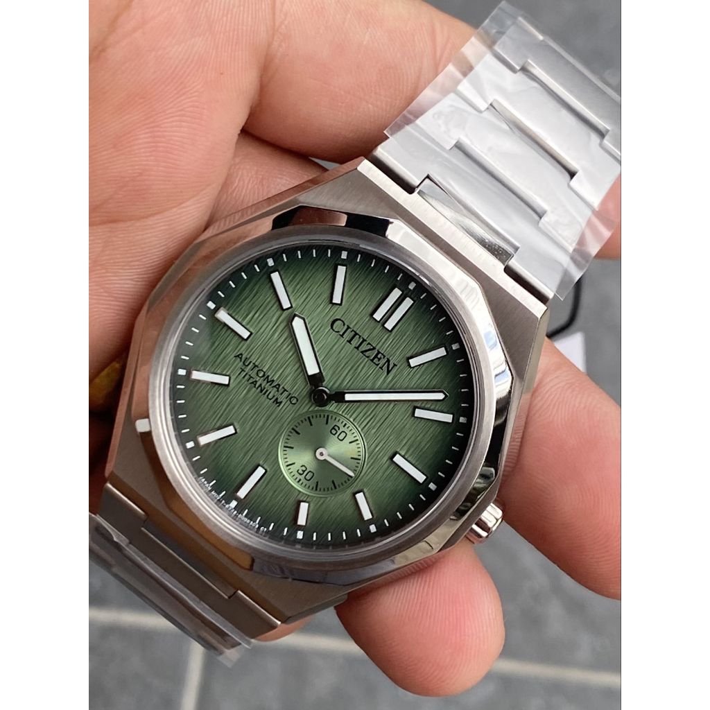 นาฬิกาข้อมือCrizen Automatic Super-Titanium Zenshin Men's Watch NK5020-58x