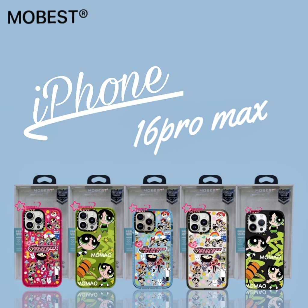 Mobest เคสสกรีนลายการ์ตูน รุ่น iPhone16 2024