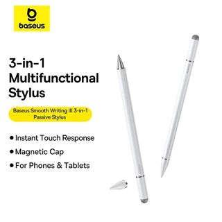 Baseus ปากกาสไตลัส รุ่น Smooth Writing 3 Passive Stylus Multifunctional (Wireless ใช้สำหรับiPad Pro/iPad Air เท่านั้น)