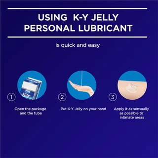 เจลหล่อลื่น ดูเร็กซ์ เค-วาย เจลลี่ เจลใส สูตรน้ำ เควาย Durex K-Y Jelly Personal Lubricant KY จำนวน 1 หลอด 50 ก.