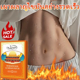【จัดส่งจากกรุงเทพฯ】Dr.Jungle แผ่นลดน้ำหนัก แผ่นสมุนไพรไท่ห่า…