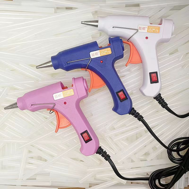 AZ 20W ปืนยิงกาว ปืนกาว ปืนยิงกาวร้อน 20วัตต์ กาวร้อน ปืนกาวร้อน ปืนกาวร้อน ปืนยิงกาวโซโล Glue Gun ของเล่นทำมือ DIY ขนา