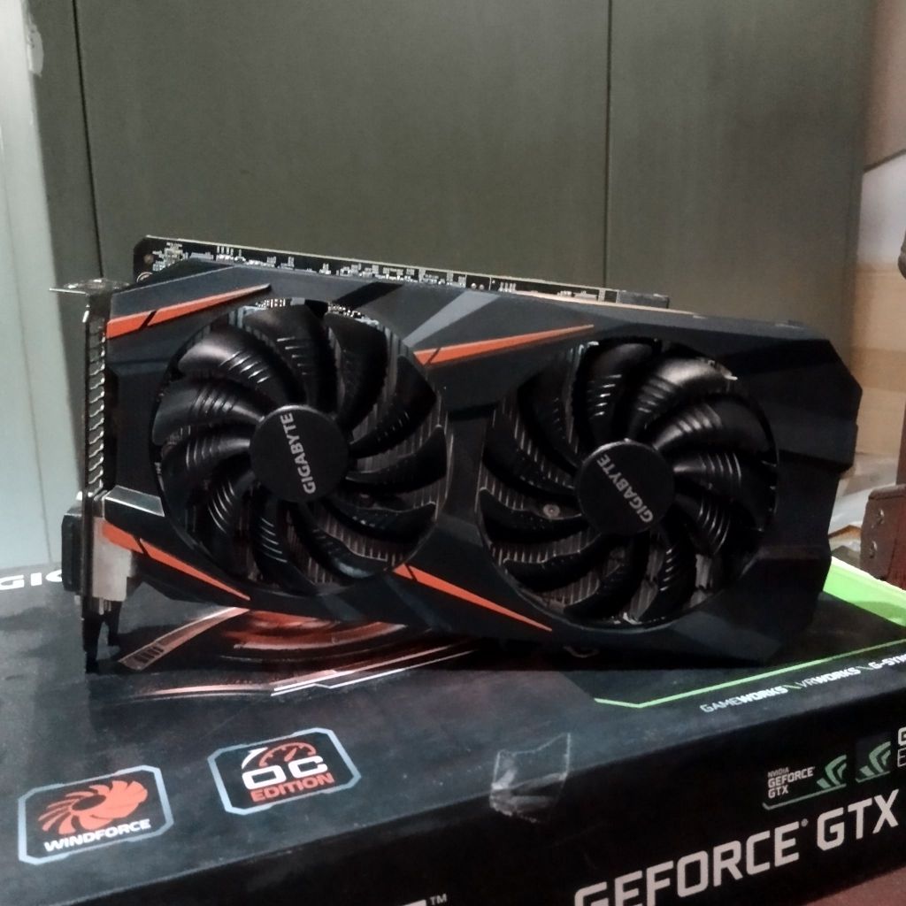 GeForce® GTX 1060 WINDFORCE OC 6G มือสอง