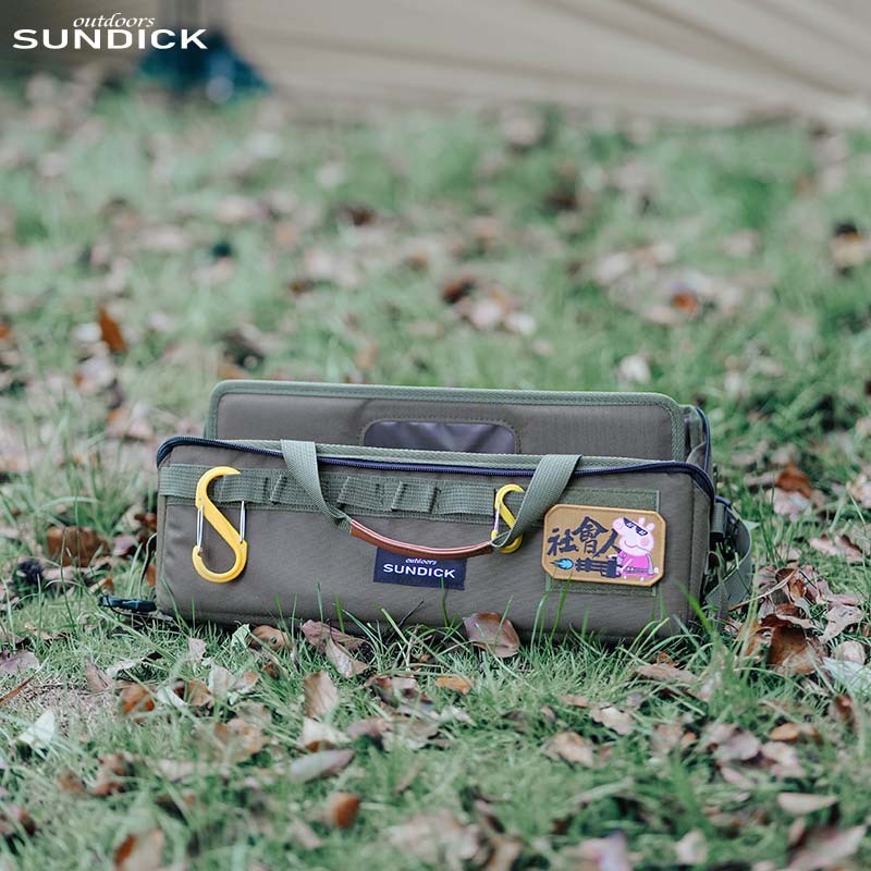 Sundick กระเป๋าอเนกประสงค์ใส่สมอบกและอุปกรณ์กางเต็นท์ช่องคู่ thumbnail 5