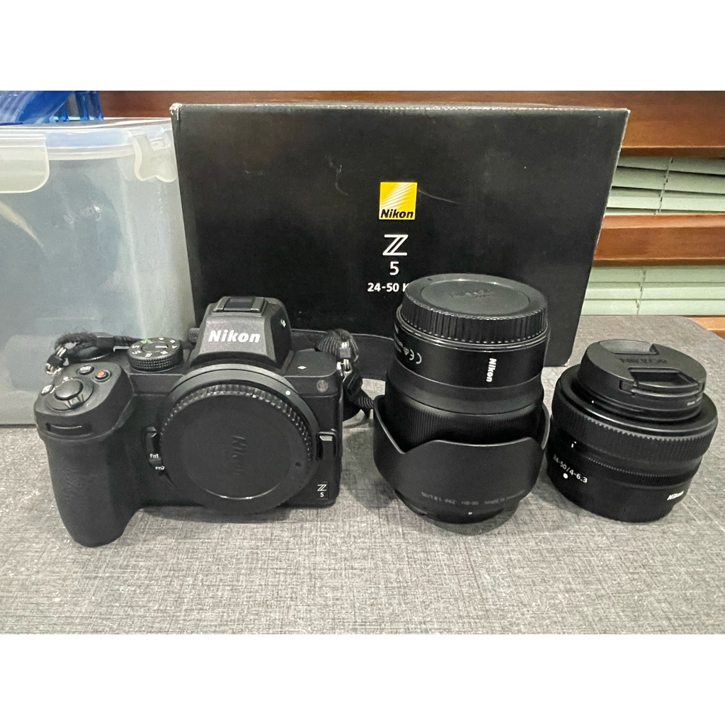 กล้อง Nikon Z5 + เลนส์ kits Z 24-50 (f4-6.3) + เลนส์ Z 50 (f1.8) สภาพ 99.99% เหมือนมือ 1