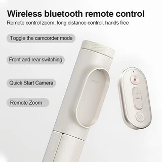 Xiaomi Zoom Selfie Stick 2 ไม้เซลฟี่ ไม้เซลฟี่บลูทูธ 2-in-1 หมุนได้ 360° Phone Holder ไม้เซลฟี่แบบซูม