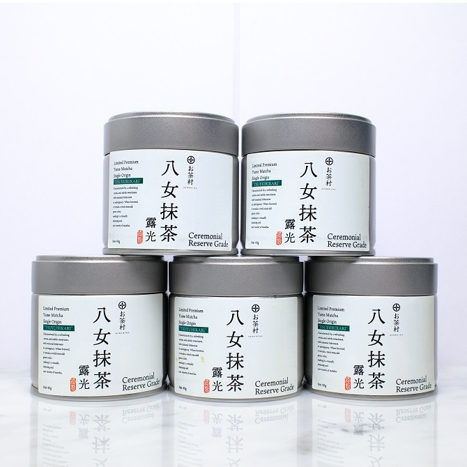 ( Ceremonial Matcha ) Tsuyuhikari  Ceremonial Matcha Yame ( Iconic Tearoom ) 40 g