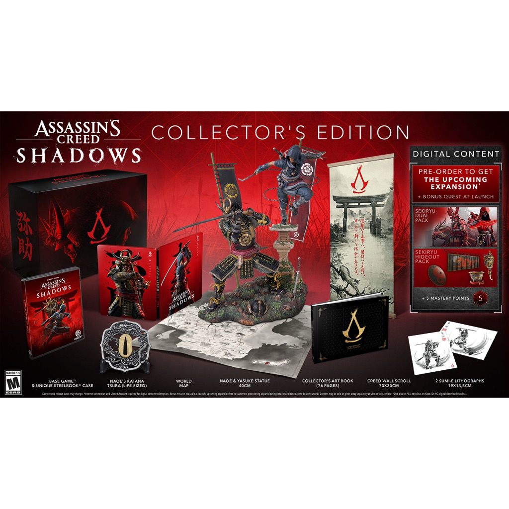 (( ชุดสะสม )) PS5 | Assassin's Creed Shadows Collector's Edition